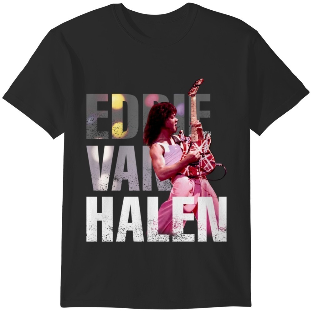 Eddie Van Halen On Stage Unisex Tshirt